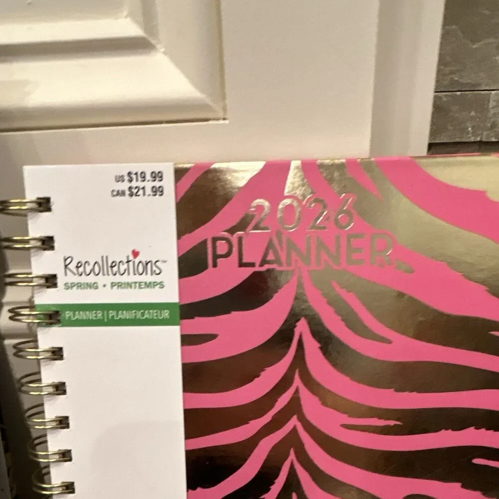 2 for 1 Deal - Recollections 2026 Weekly & Monthly Spiral Planner - CLEARANCE